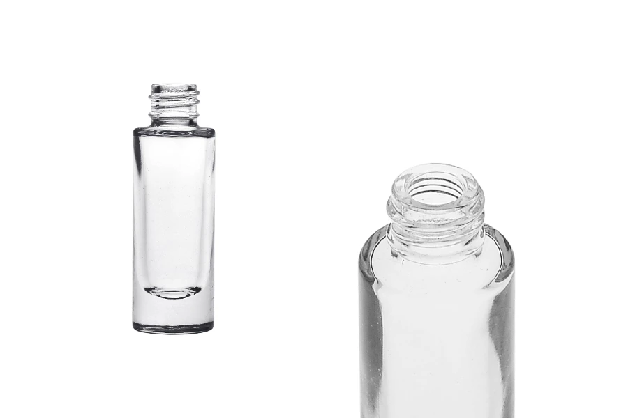 Cilindrična staklena bočica 15mL sa grlom PP18 Cilindrična staklena bočica 15mL sa grlom PP18