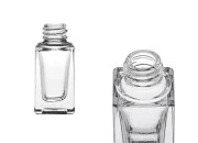 Četvrtasta staklena bočica 10mL sa grlom PP18 Četvrtasta staklena bočica 10mL sa grlom PP18