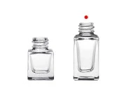 Četvrtasta staklena bočica 10mL sa grlom PP18 Četvrtasta staklena bočica 10mL sa grlom PP18