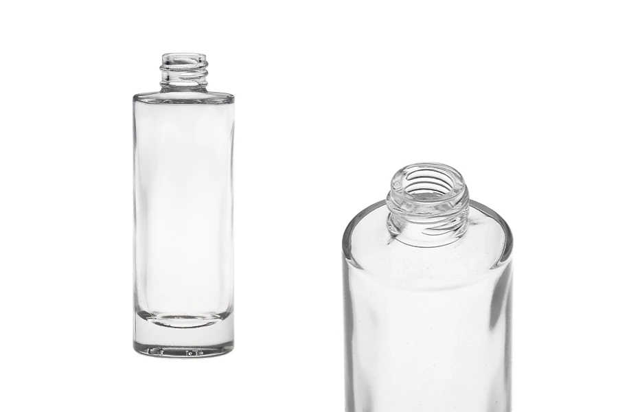 Staklena bočica 50mL sa grlom PP18