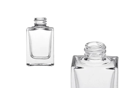 Četvrtasta staklena bočica 15mL sa grlom PP18-1