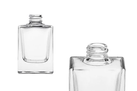 Četvrtasta staklena bočica 30mL sa grlom PP18-1