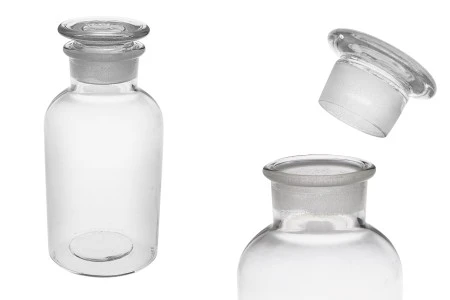 Farmaceutska bočica 1000 ml providna sa staklenim poklopcem-1