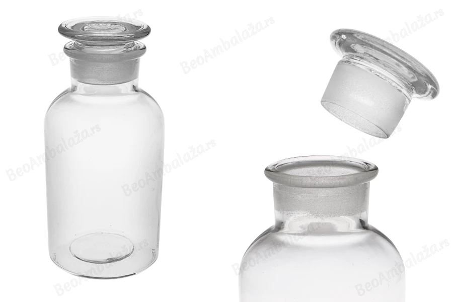 Farmaceutska bočica 1000 ml providna sa staklenim poklopcem-slika_proizvoda