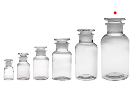 Farmaceutska bočica 1000 ml providna sa staklenim poklopcem-5