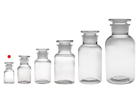 Farmaceutska bočica 30 ml providna sa staklenim poklopcem-5