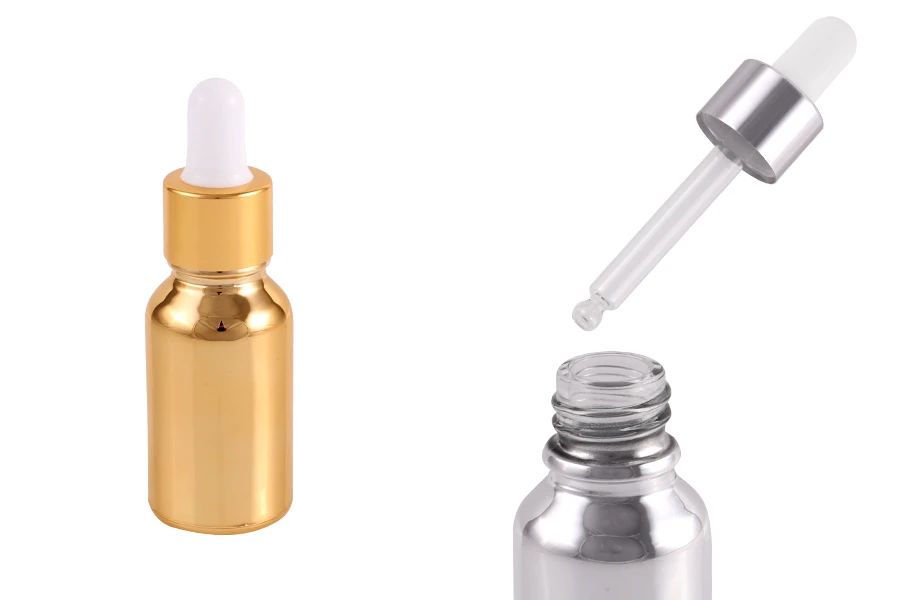 Staklena bočica od 15 mL sa pipetom za kozmetičke proizvode Staklena bočica od 15 mL sa pipetom za kozmetičke proizvode