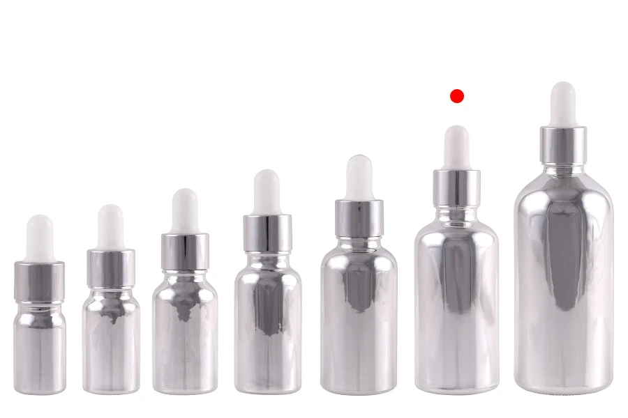 Staklena bočica od 50 mL sa pipetom za kozmetičke proizvode