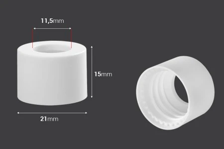 Plastični MAT beli prsten za pipete od 5 do 100 mL-2