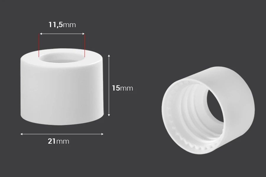 Plastični MAT beli prsten za pipete od 5 do 100 mL Plastični MAT beli prsten za pipete od 5 do 100 mL