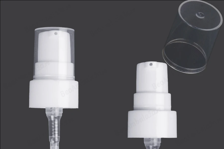 Plastična pumpica za kreme sa zatvaračem, sa Crimp 20 mm sigurnosnim zatvaranjem-slika_proizvoda