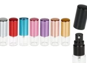 Staklena bočica 3mL za parfem sa sprejom i aluminijumskim poklopcem - 6 kom Staklena bočica 3mL za parfem sa sprejom i aluminijumskim poklopcem - 6 kom