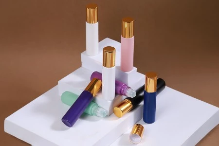 Staklena roll-on bočica 10mL sa staklenom kuglicom, u raznim MAT bojama-5