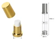 Airless akrilna flašica 15mL za kreme - 12 kom-dimenzije_slike