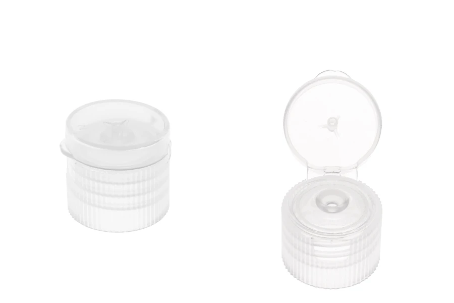 Plastični providni flip top zatvarač PP18 Plastični providni flip top zatvarač PP18