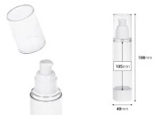 Airless akrilna bočica 100mL za kreme Airless akrilna bočica 100mL za kreme