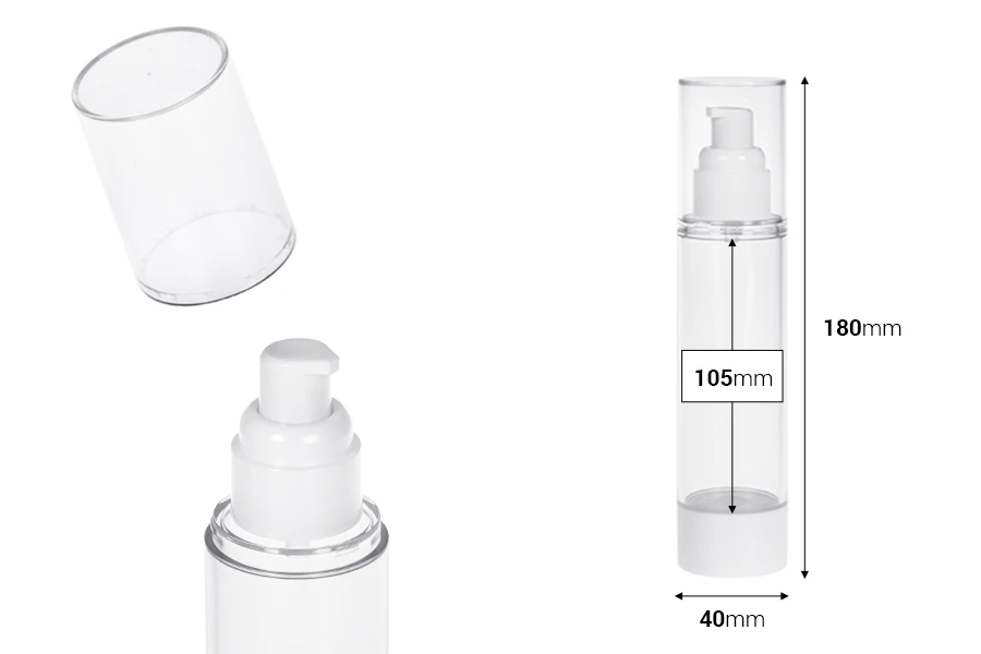 Airless akrilna bočica 100mL za kreme Airless akrilna bočica 100mL za kreme