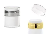 Airless plastična teglica 50mL za kremu sa providnim zatvaračem Airless plastična teglica 50mL za kremu sa providnim zatvaračem
