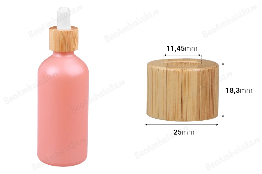 Plastični prsten sa dezenom drveta za pipete od 5 do 100 mL-dimenzije_slike