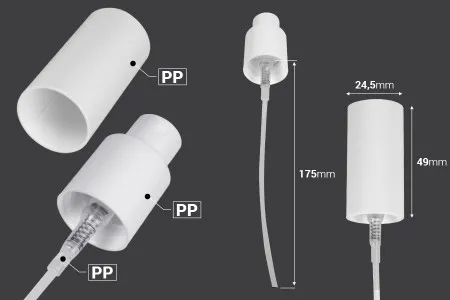 Plastični beli sprej PP18/410 za bočice za etarska ulja-2