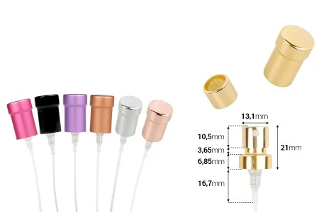 Set sprej sa poklopcem za parfemske bočice sa Crimp sigurnosnim zatvaranjem 15mm-2