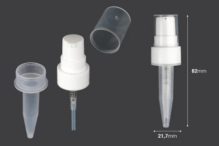 Plastična tester flašica sa pumpicom za kreme 2mL - 50 kom-2