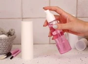 Plastična bočica 100mL za kremu, sa pumpicom i belim zatvaračem