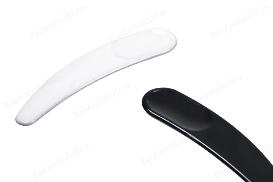Plastična spatula za kreme (PP) 54,5 mm u beloj ili crnoj boji - 50 kom-slika_proizvoda