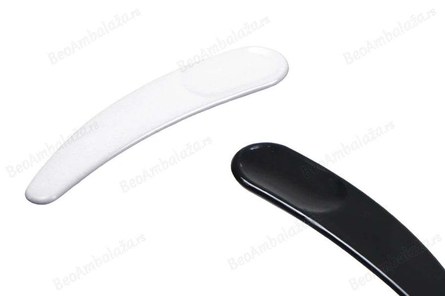 Plastična spatula za kreme (PP) 54,5 mm u beloj ili crnoj boji - 50 kom-slika_proizvoda