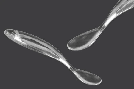 Plastična providna spatula za kreme (PS) 65 mm - 50 kom-1