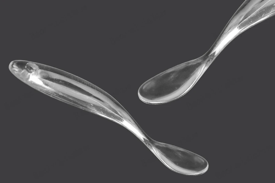 Plastična providna spatula za kreme (PS) 65 mm - 50 kom-slika_proizvoda
