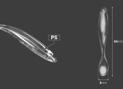 Plastična providna spatula za kreme (PS) 65 mm - 50 kom