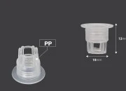 Plastični unutrašnji regulator toka za bočice za serum 22-1569 - 50 kom Plastični unutrašnji regulator toka za bočice za serum 22-1569 - 50 kom