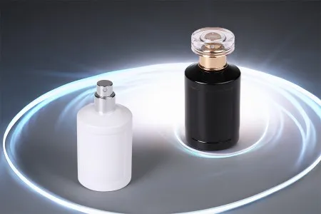 Cilindrična staklena parfemska flašica 50 mL sa Crimp sigurnosnim zatvaranjem 15 mm-6