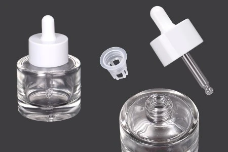 Staklena bočica 50 mL sa pipetom i drenažnim elementom-1