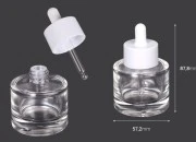 Staklena bočica 50 mL sa pipetom i drenažnim elementom Staklena bočica 50 mL sa pipetom i drenažnim elementom