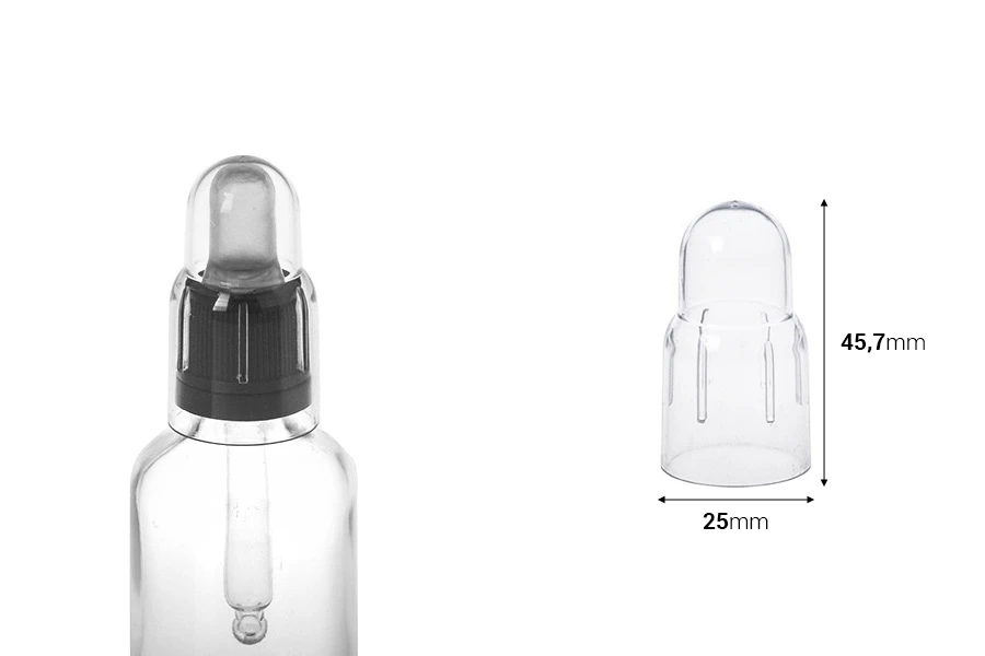 Plastični providni zaštitni poklopac za pipete