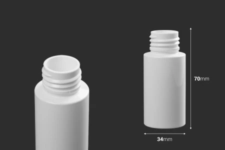 PET bela flašica 40mL (PP24), bez zatvarača - 12 kom-2