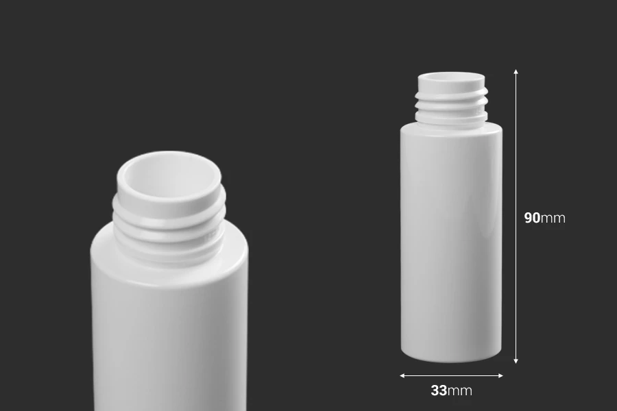 PET bela flašica 50mL (PP24), bez zatvarača - 12 kom PET bela flašica 50mL (PP24), bez zatvarača - 12 kom
