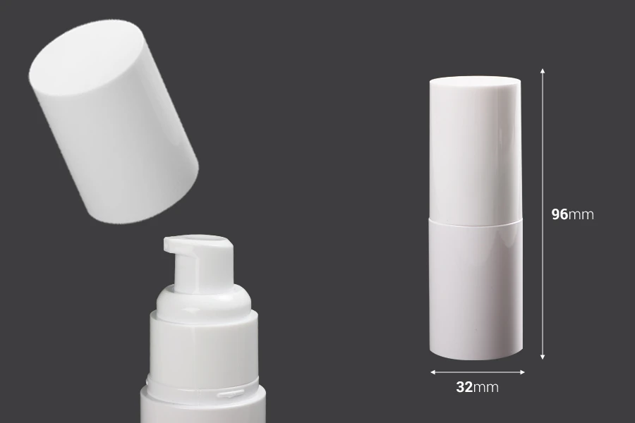 Plastična bočica od 30mL sa pumpicom za kreme (PP20) i zatvaračem Plastična bočica od 30mL sa pumpicom za kreme (PP20) i zatvaračem
