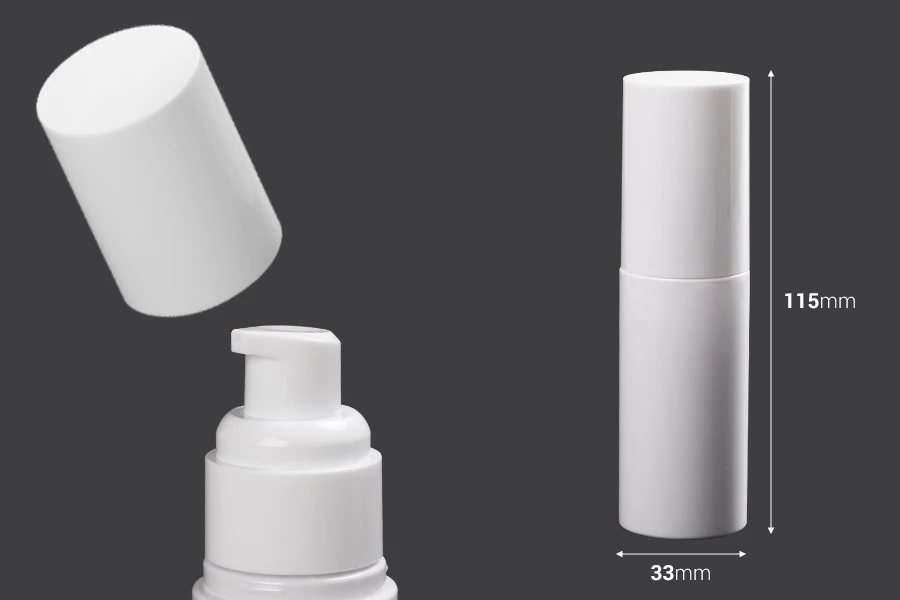 Plastična bočica od 50mL sa pumpicom za kreme (PP20) i zatvaračem Plastična bočica od 50mL sa pumpicom za kreme (PP20) i zatvaračem