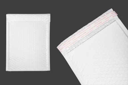 Bela mat koverta sa pucketavom folijom 16x23,5cm - 10 kom-1