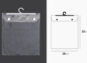 Plastične kese 26x32cm sa vešalicom - 25 kom