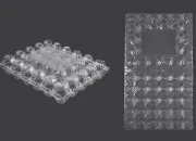 Plastične kutije za jaja sa 30 mesta, dimenzija 283x236x65 mm - 100 kom Plastične kutije za jaja sa 30 mesta, dimenzija 283x236x65 mm - 100 kom
