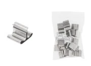 Metalne osnove za drvene fitilje - 25 kom Metalne osnove za drvene fitilje - 25 kom