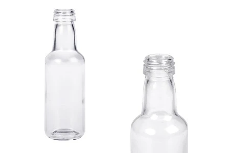 Staklena minijaturna bočica 50mL-1