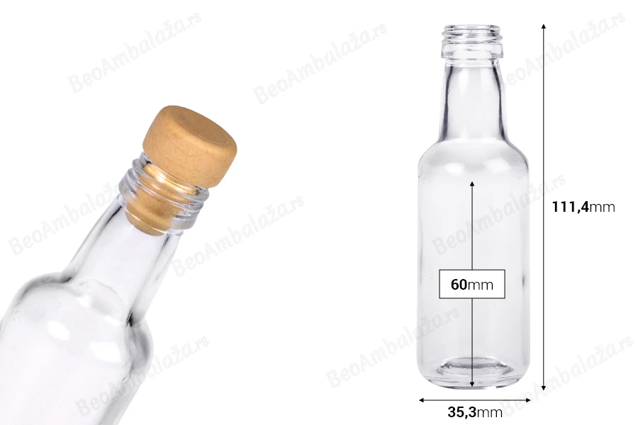 Staklena minijaturna bočica 50mL-dimenzije_slike