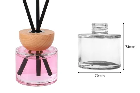 Cilindrična staklena bočica 100mL pogodna za osveživač prostora-2