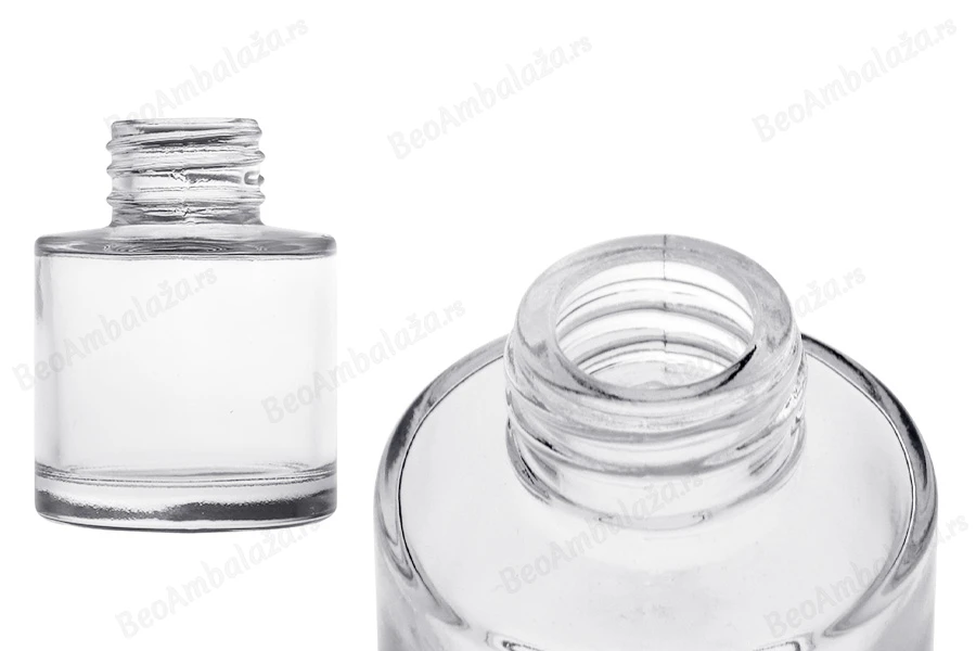 Staklena cilindrična bočica 50mL, pogodna za osveživače prostora-slika_proizvoda
