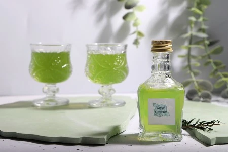 Staklena flaša 50 ml za liker – 6 kom-3
